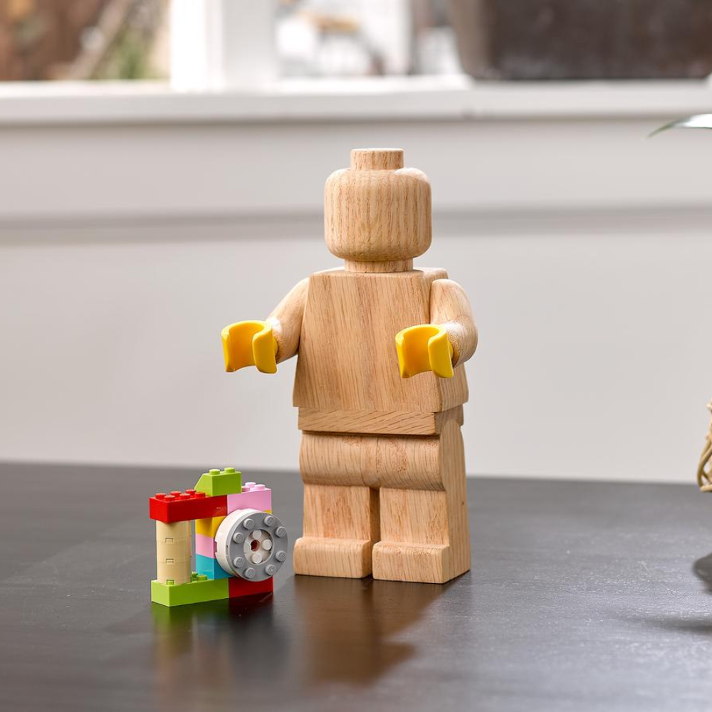 Minifigura de Madera