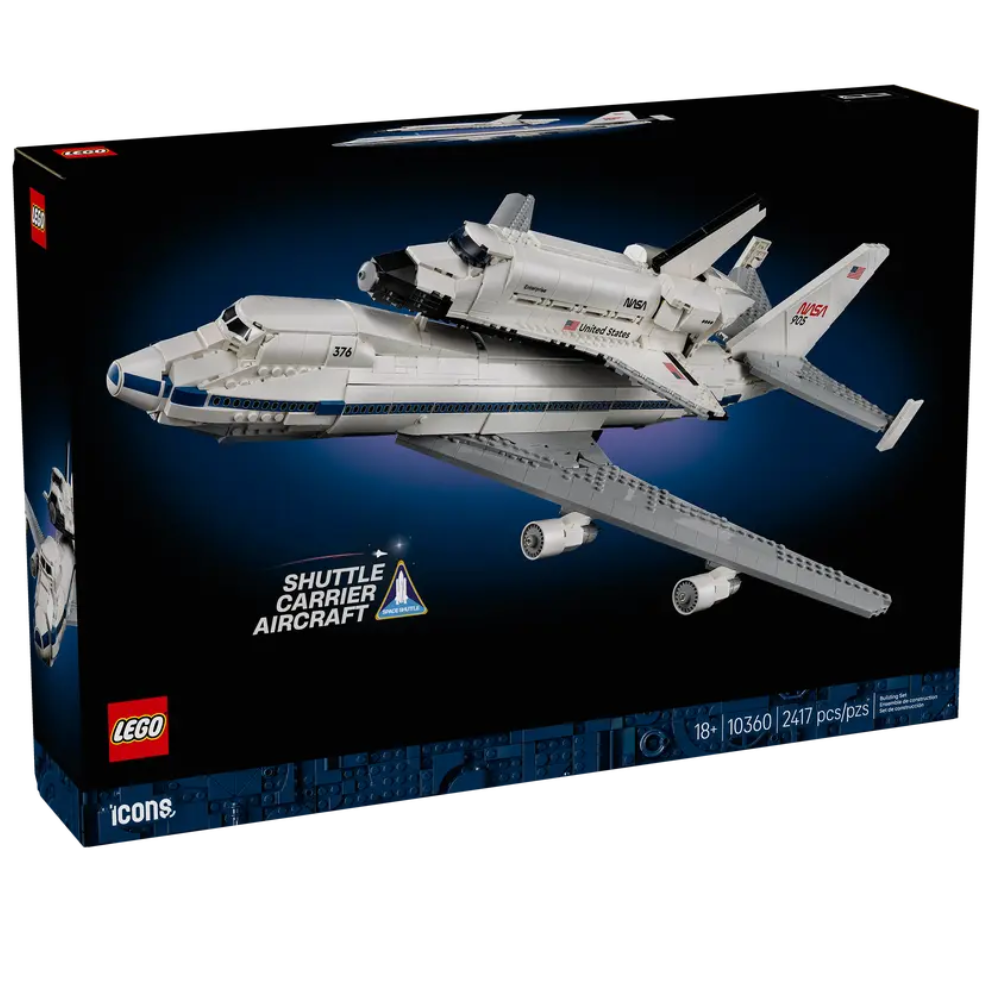 Transbordador Espacial Enterprise NASA y Avión Transporte