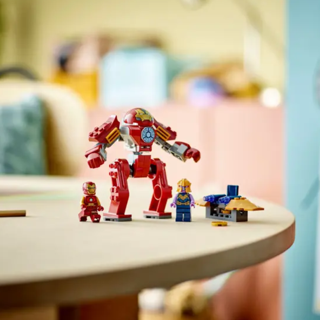 Iron Man Hulkbuster vs. Thanos