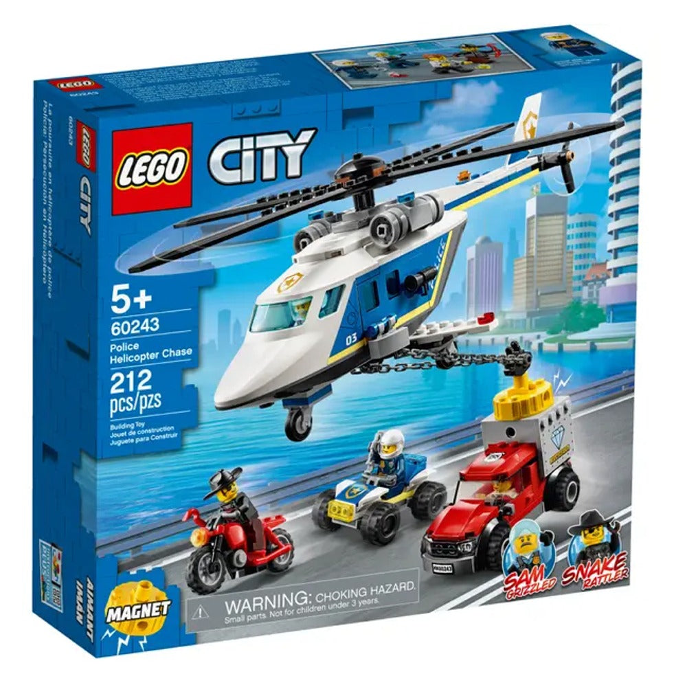 Policía: Persecución en Helicóptero