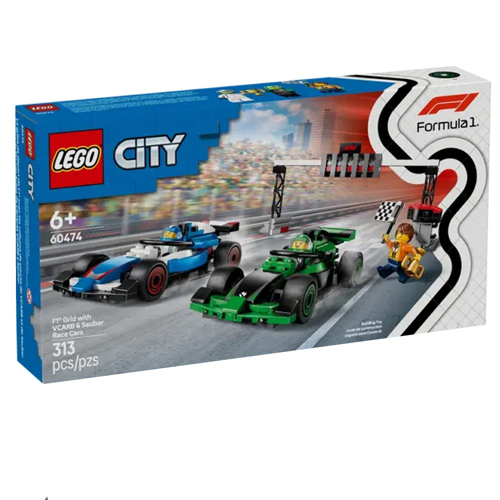 Parrilla de F1® con Coches de Carreras VCARB y Sauber
