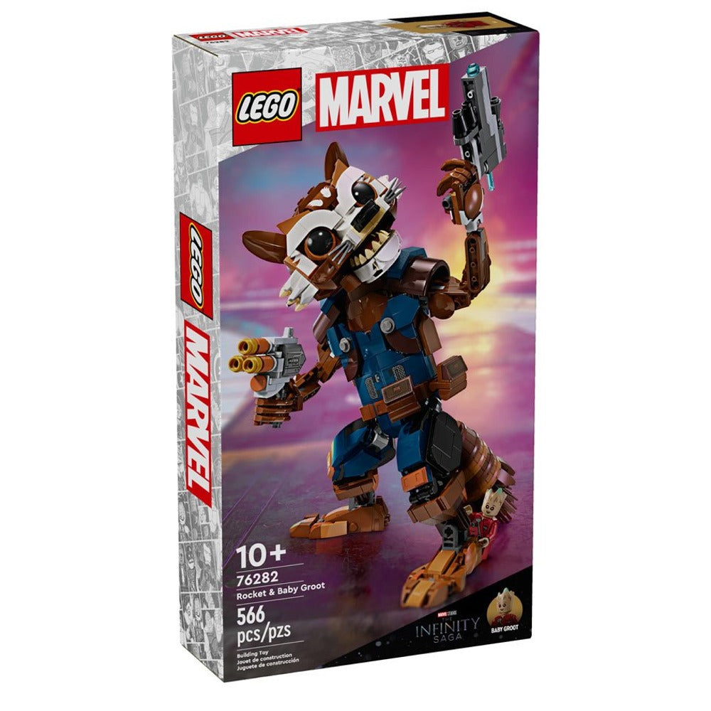 Rocket y Bebé Groot
