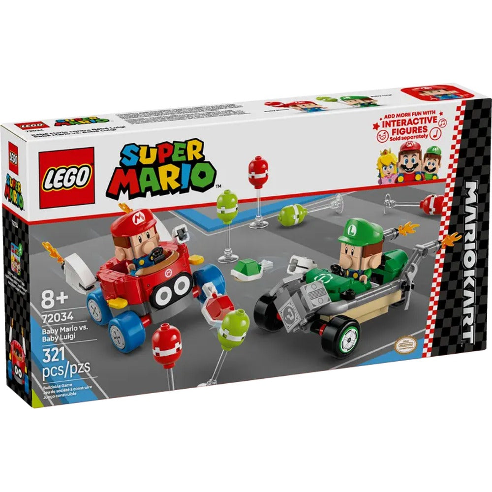 Mario Kart™: Bebé Mario vs. Bebé Luigi