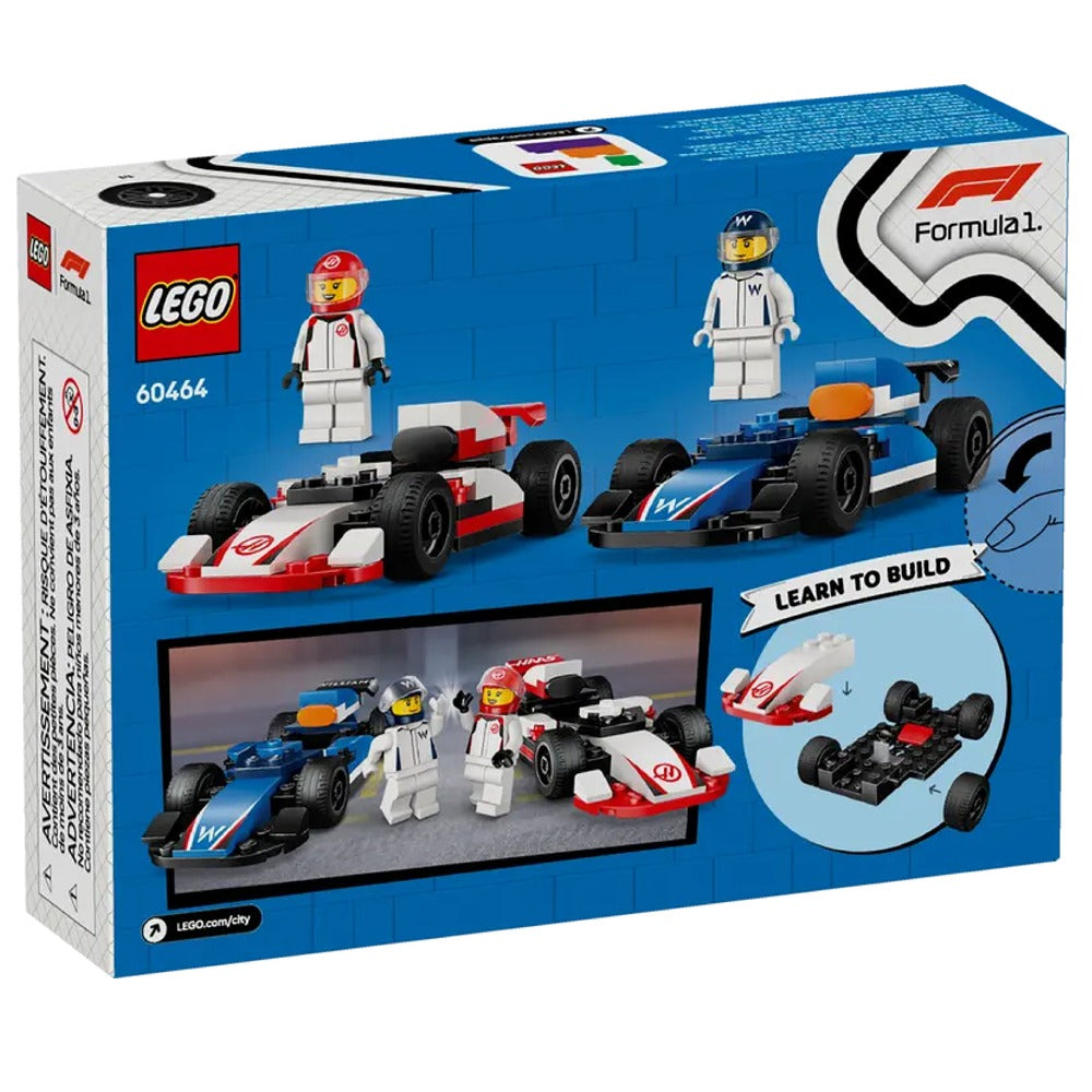 Coches de F1® Williams Racing y Haas F1®