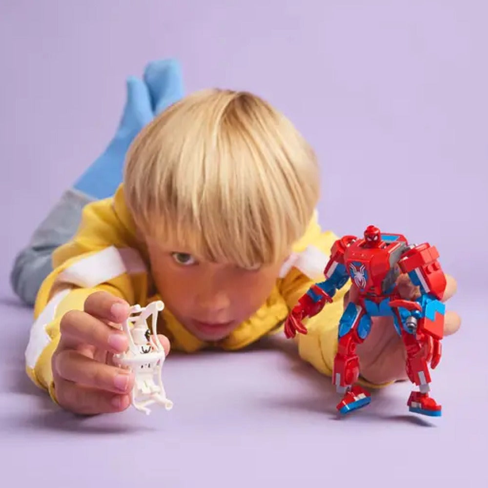 Armadura Robótica de Spider-Man vs. el Anti-Venom