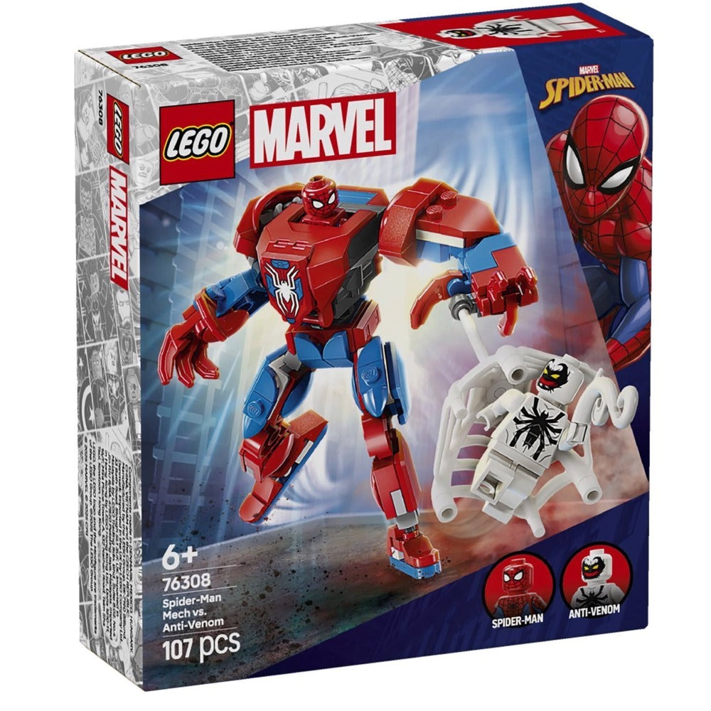 Armadura Robótica de Spider-Man vs. el Anti-Venom
