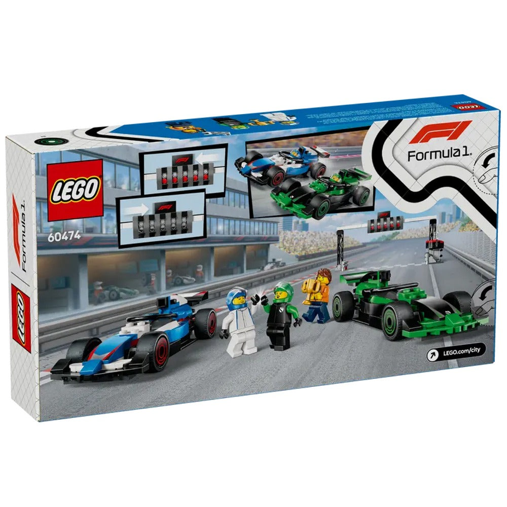 Parrilla de F1® con Coches de Carreras VCARB y Sauber