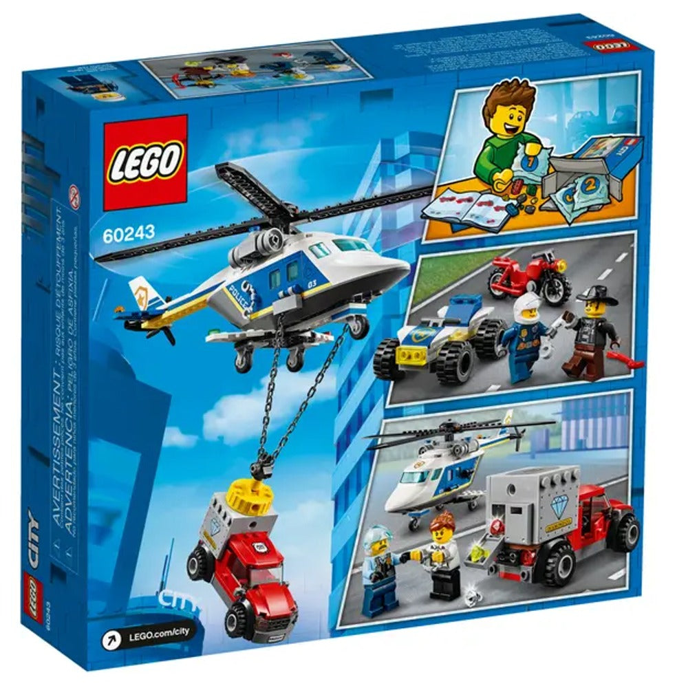 Policía: Persecución en Helicóptero
