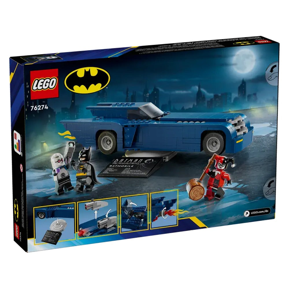 Batman™ con Batmóvil vs. Harley Quinn™ y Mr. Freeze™