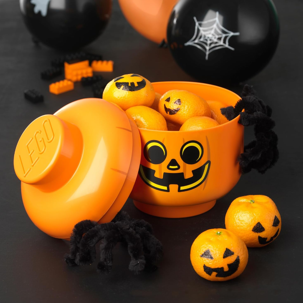 Cabeza de Calabaza para almacenamiento LEGO® pequeña