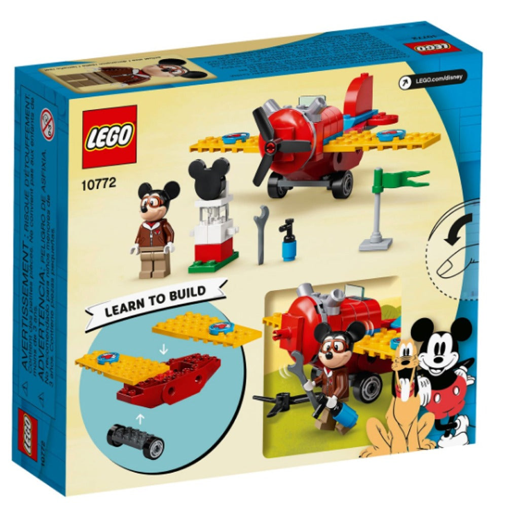 Avión Clásico de Mickey Mouse