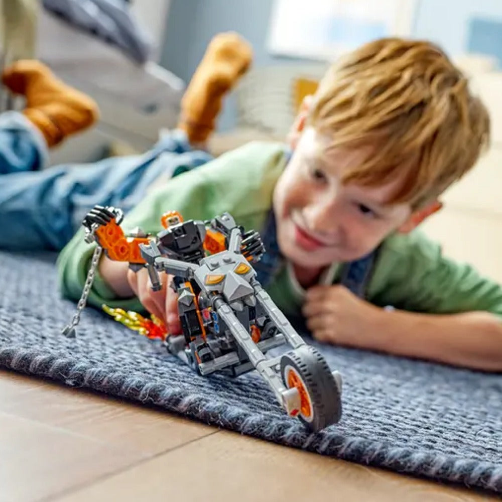 Meca y Moto del Motorista Fantasma (Ghost Rider)