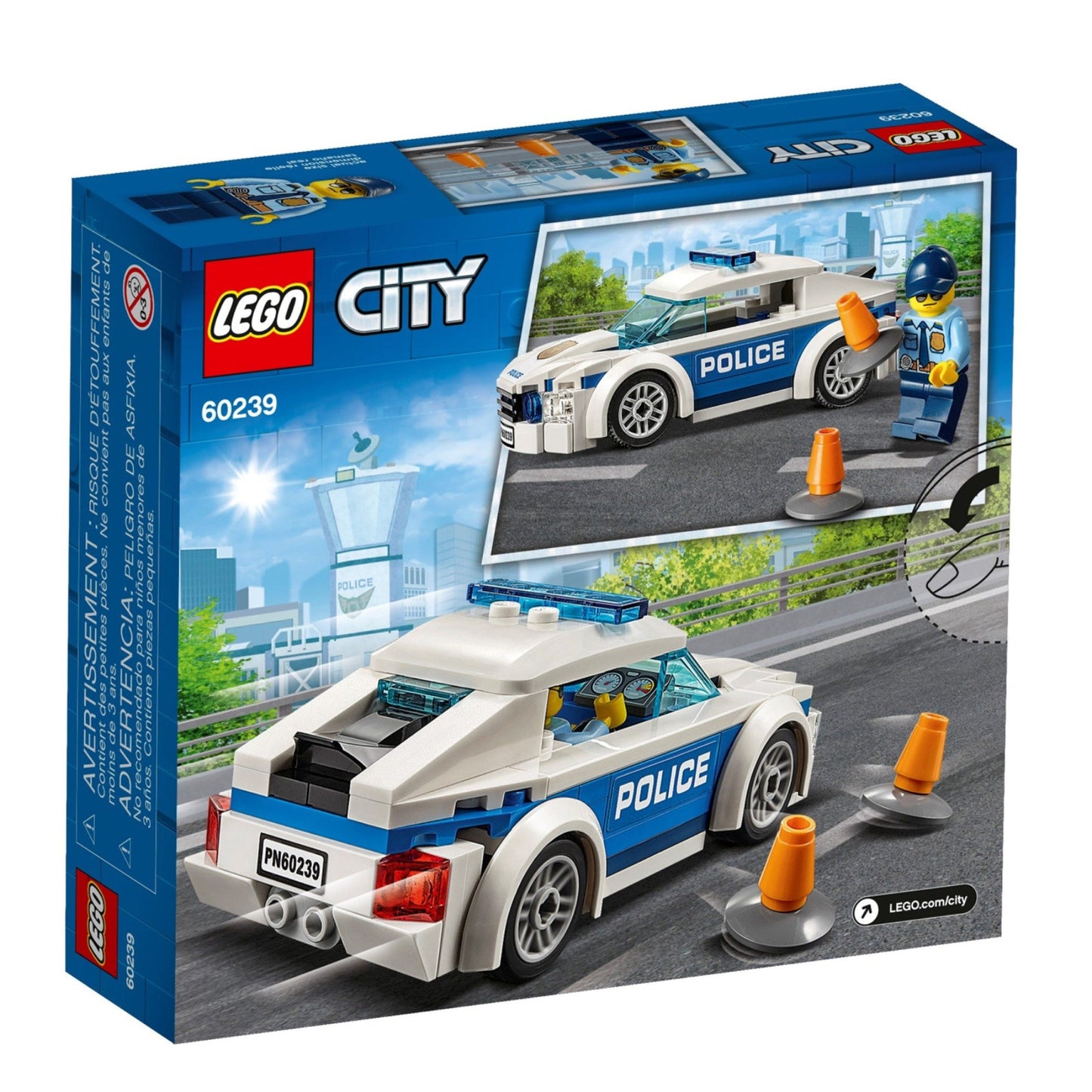 Coche Patrulla de la Policía