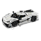 Hipercoche Koenigsegg Jesko Absolut Blanco