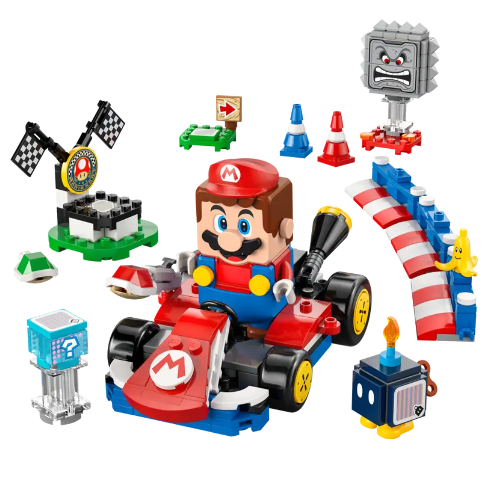 Mario Kart™ – LEGO® Mario™ interactivo y Kart estándar