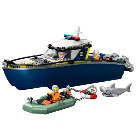 Persecución en Barco de Policía