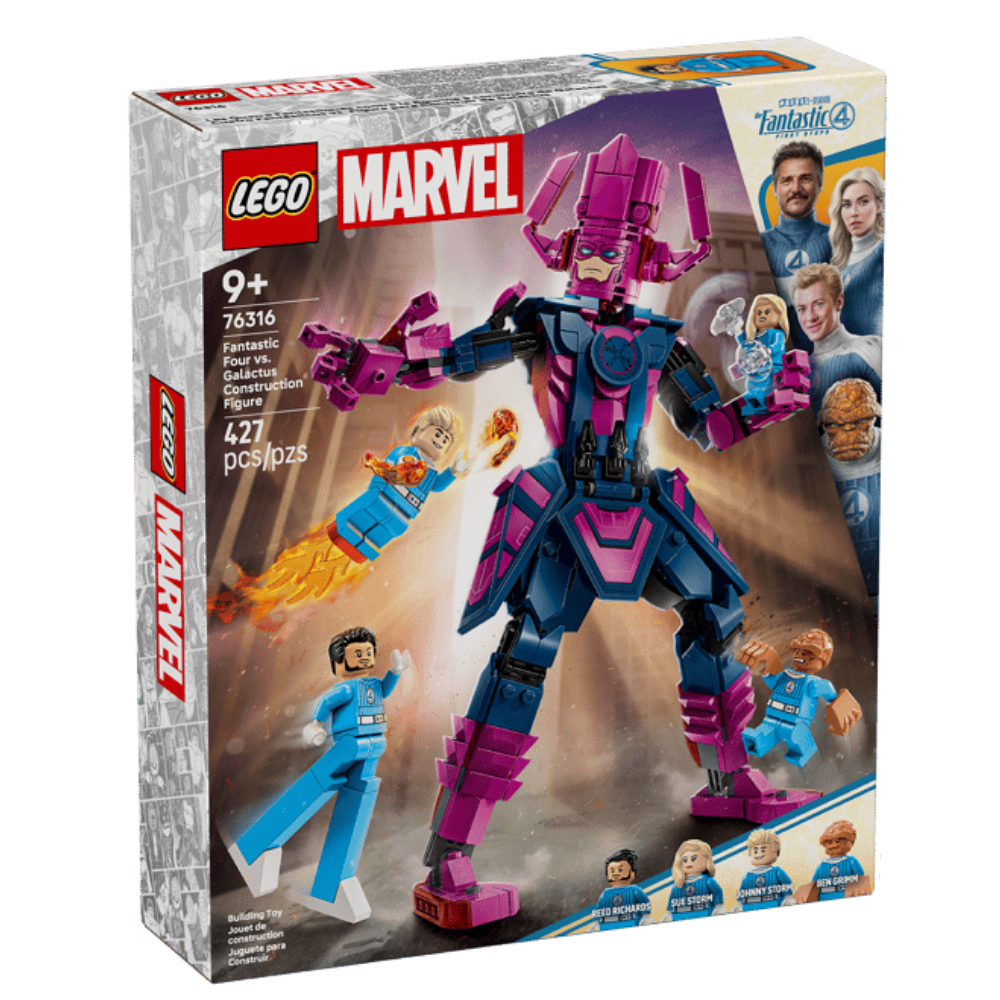 Cuatro Fantásticos vs. Figura para Construir de Galactus
