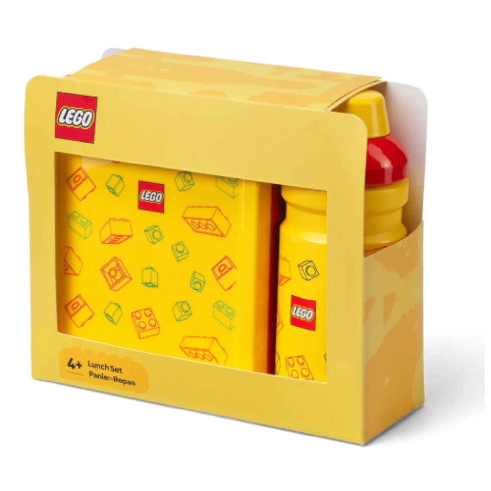 Botella y Lonchera Brick Art Line