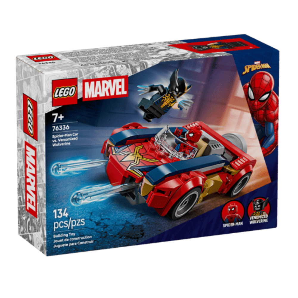 Coche de Spider-Man vs. Wolverine Venomizado