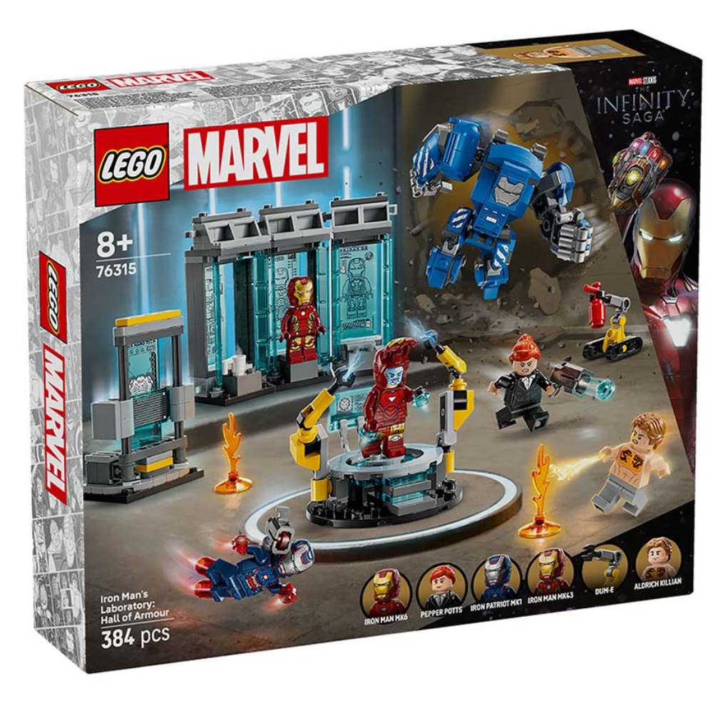 Laboratorio de Iron Man: Sala de Armaduras