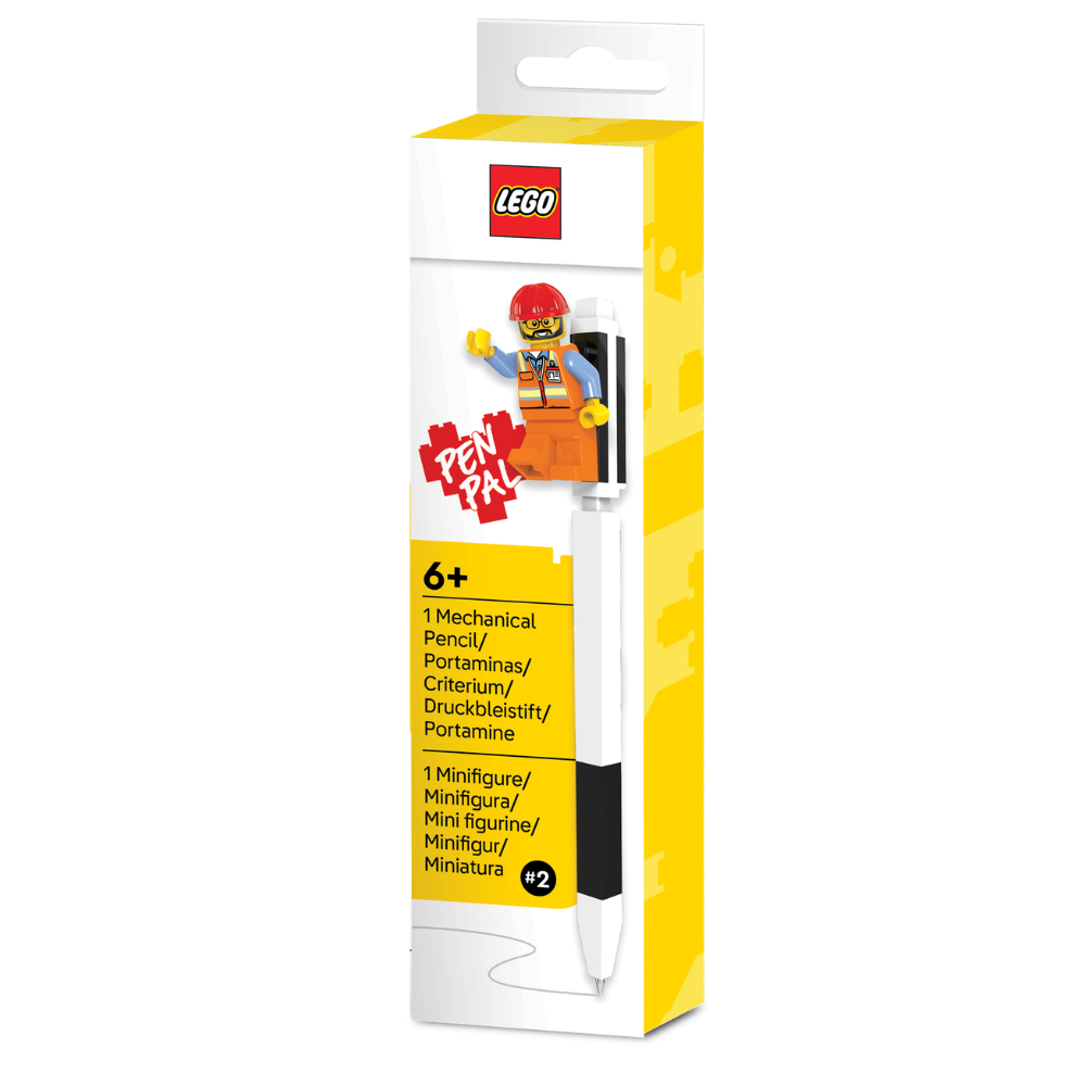 Lapiz Pen Pal Mecánico con Minifigura