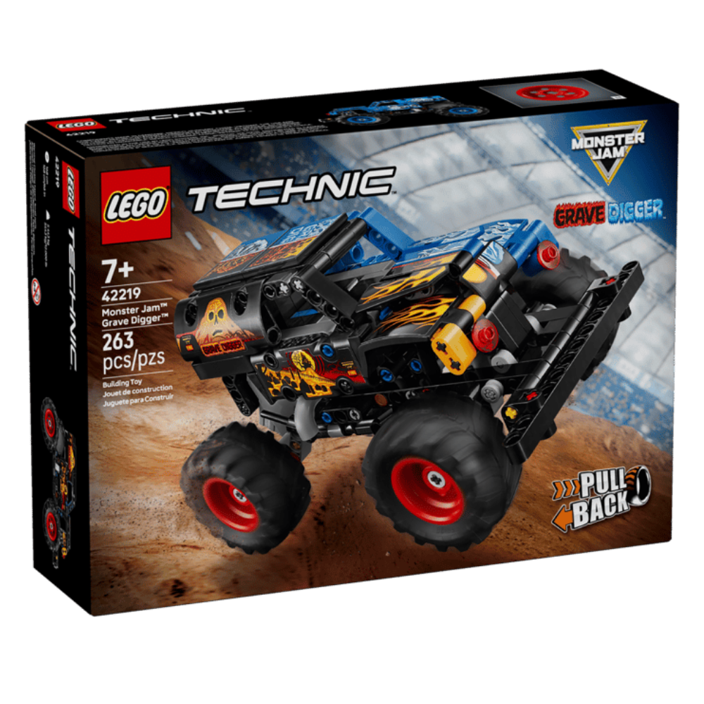 Monster Jam™ Grave Digger™ Fuego y Hielo