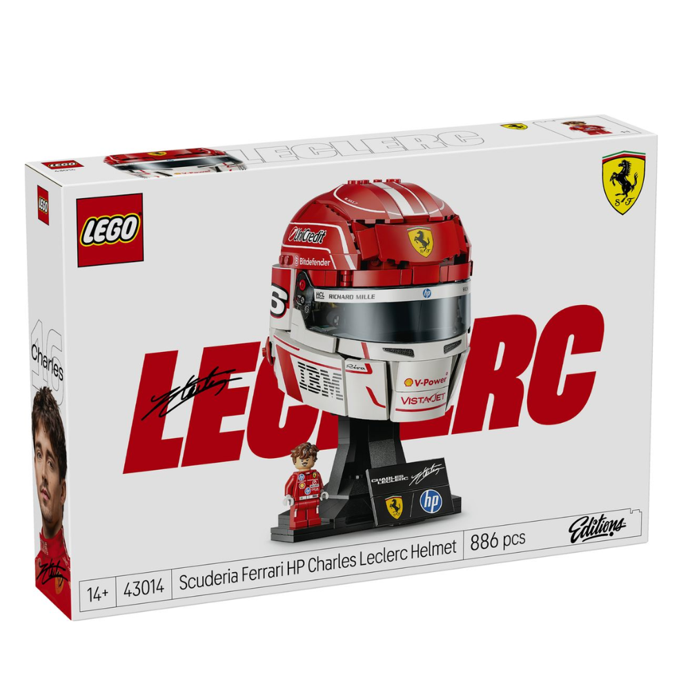 Scuderia Ferrari HP: Casco de Charles Leclerc