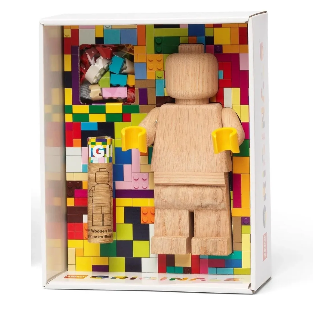 Minifigura de Madera
