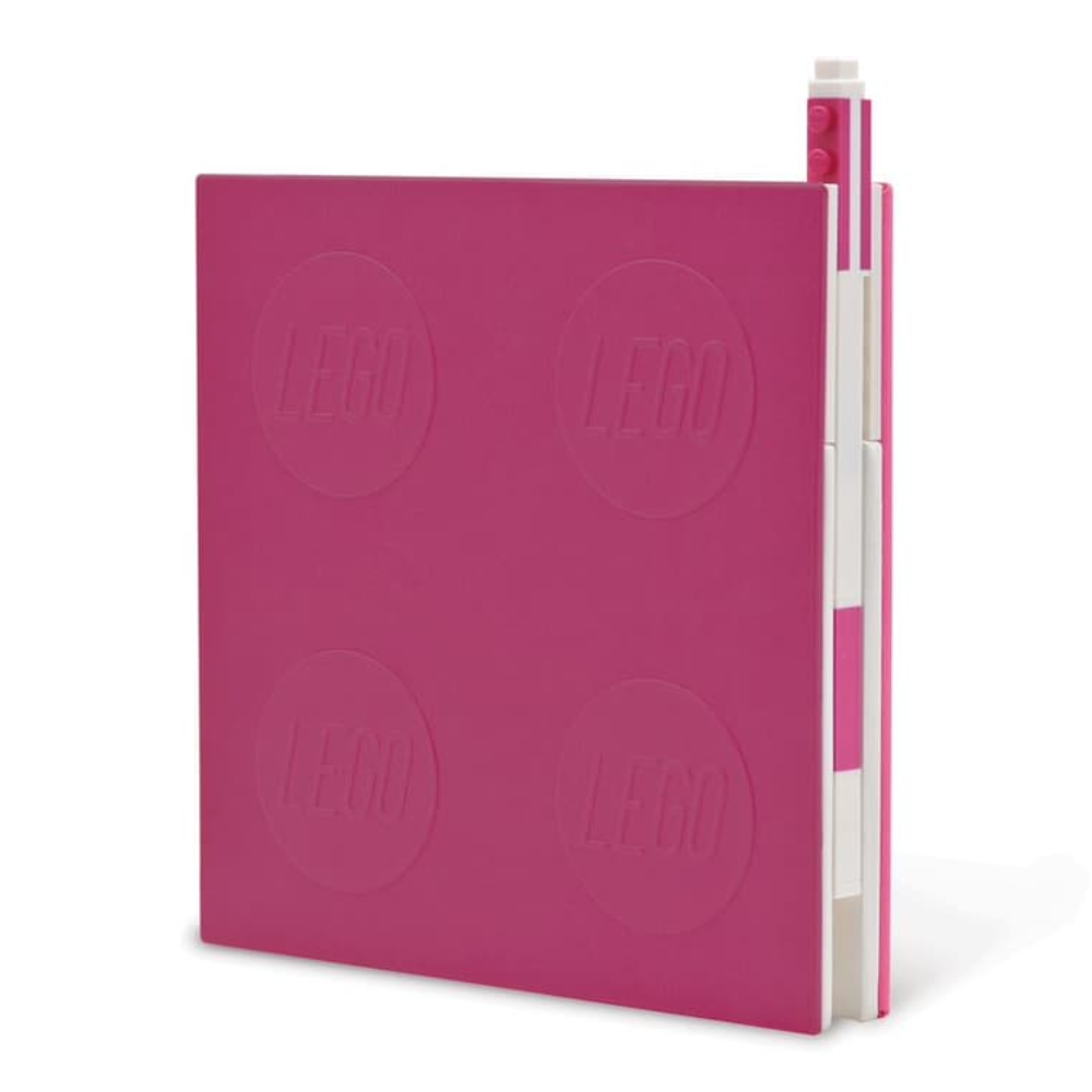 Cuaderno Violeta con Bolígrafo de Gel, Tapa Dura