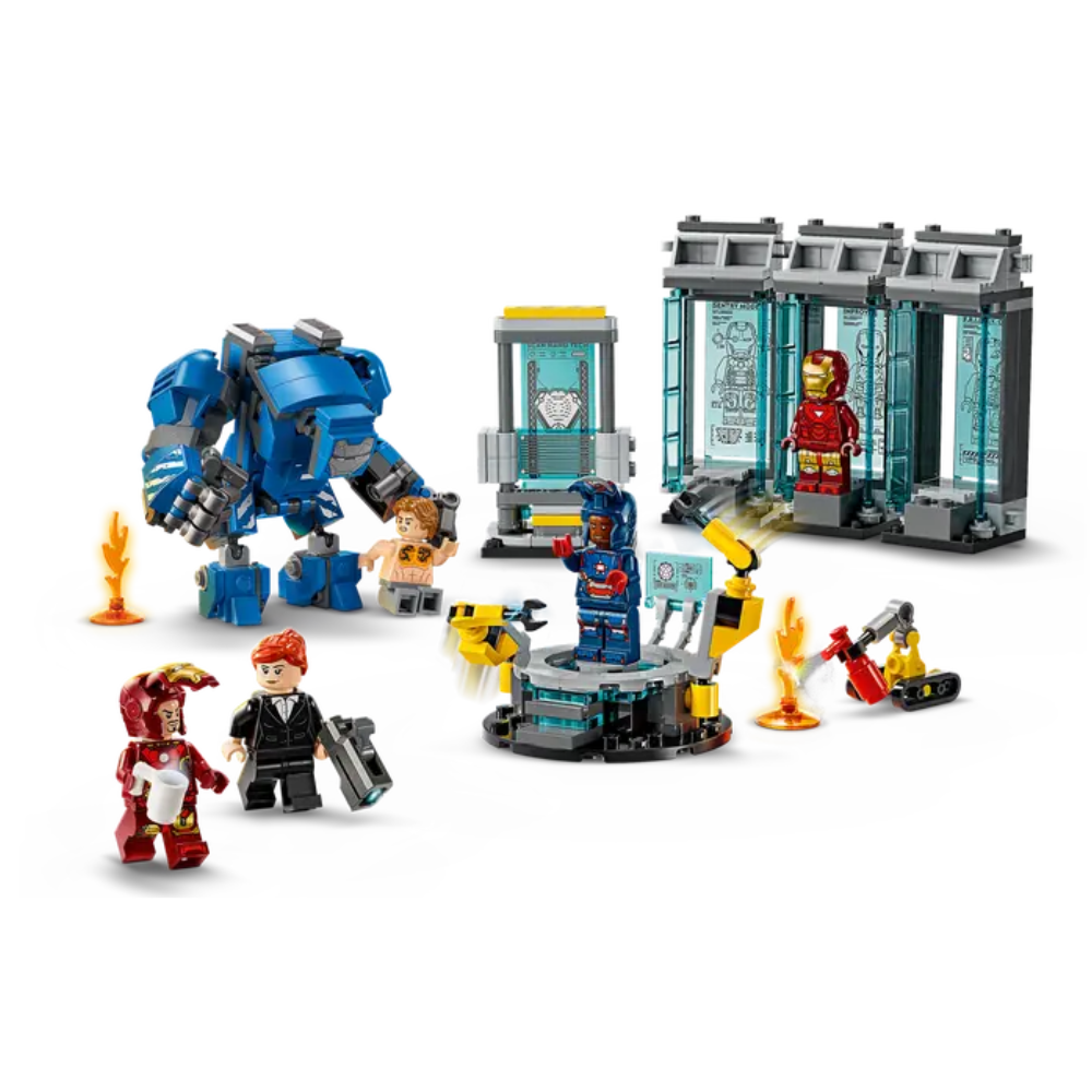 Laboratorio de Iron Man: Sala de Armaduras