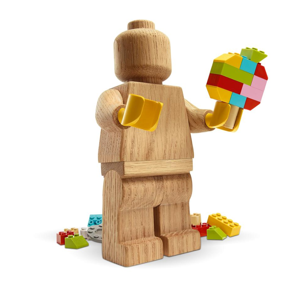 Minifigura de Madera