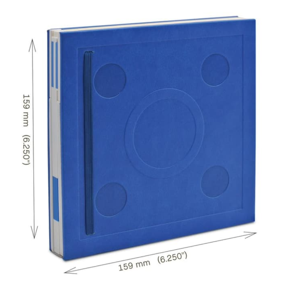 Cuaderno Azul con Bolígrafo de Gel, Tapa Dura