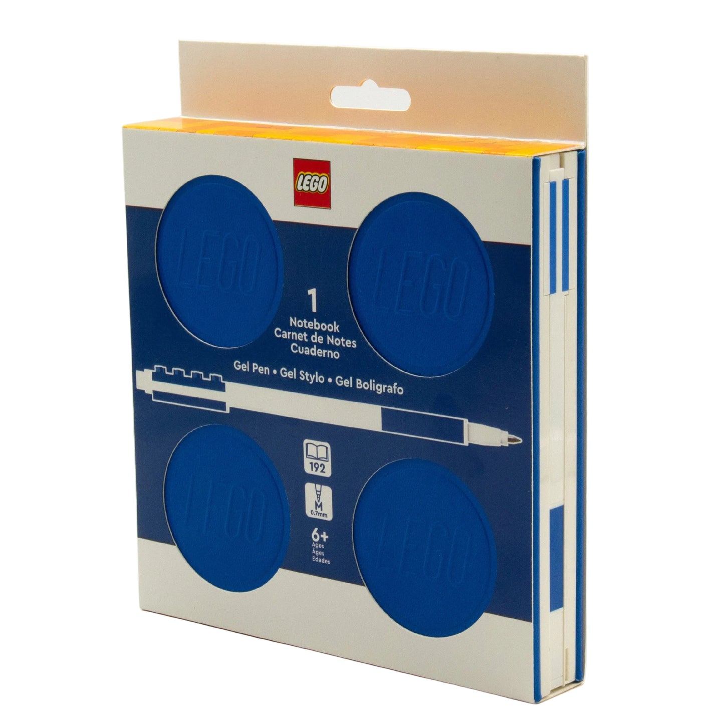 Cuaderno Azul con Bolígrafo de Gel, Tapa Dura