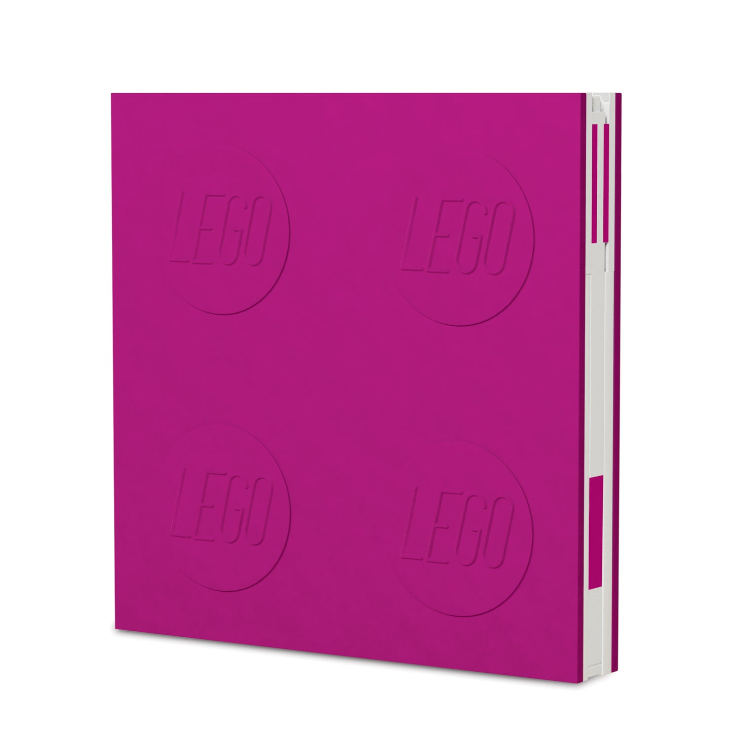 Cuaderno Violeta con Bolígrafo de Gel, Tapa Dura