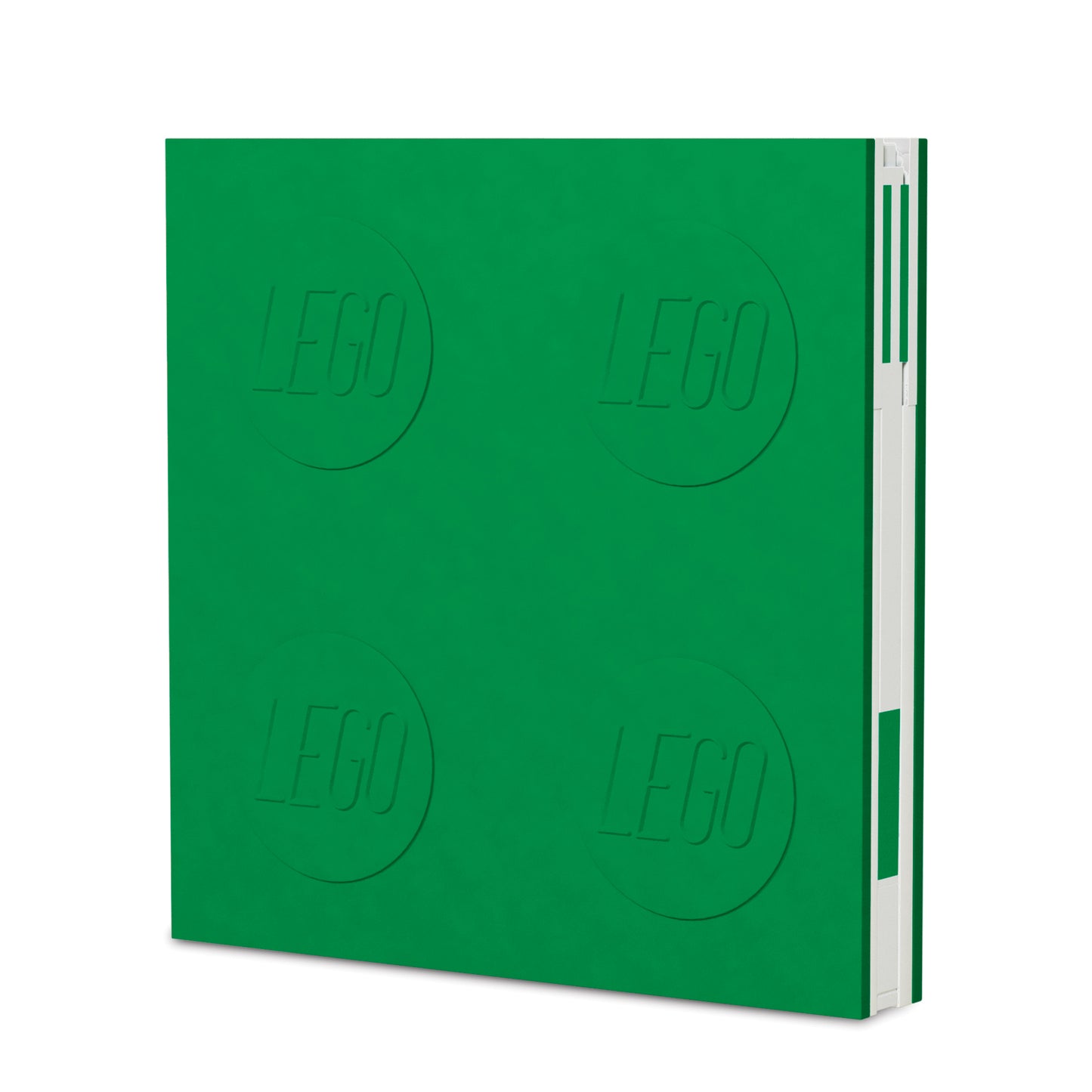 Cuaderno Verde con Bolígrafo de Gel, Tapa Dura
