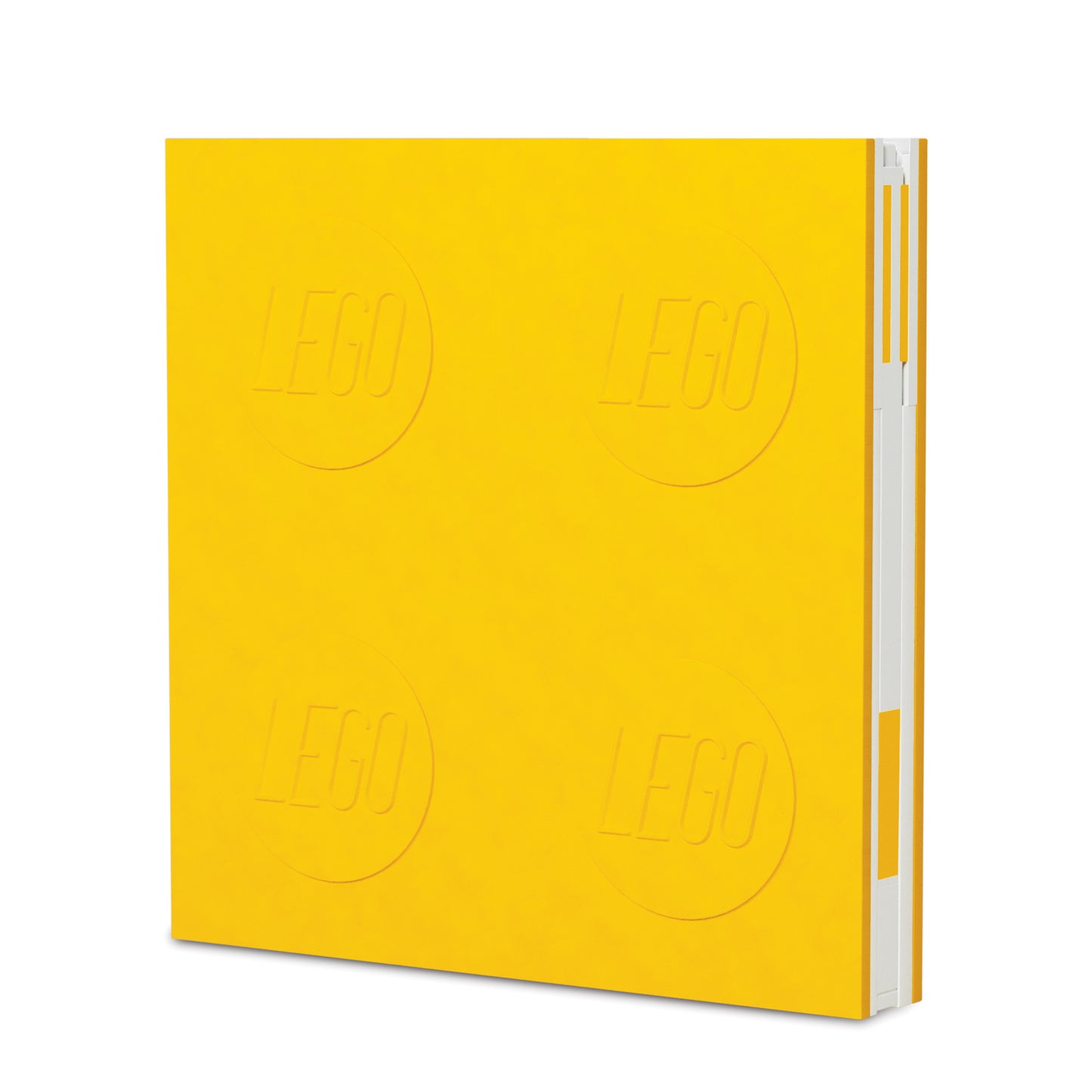 Cuaderno Amarillo con Bolígrafo de Gel, Tapa Dura