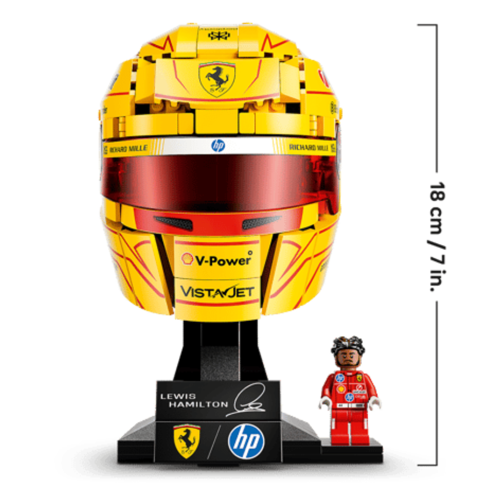 Scuderia Ferrari HP: Casco de Lewis Hamilton