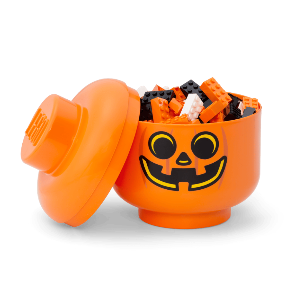 Cabeza de Calabaza para almacenamiento LEGO® pequeña