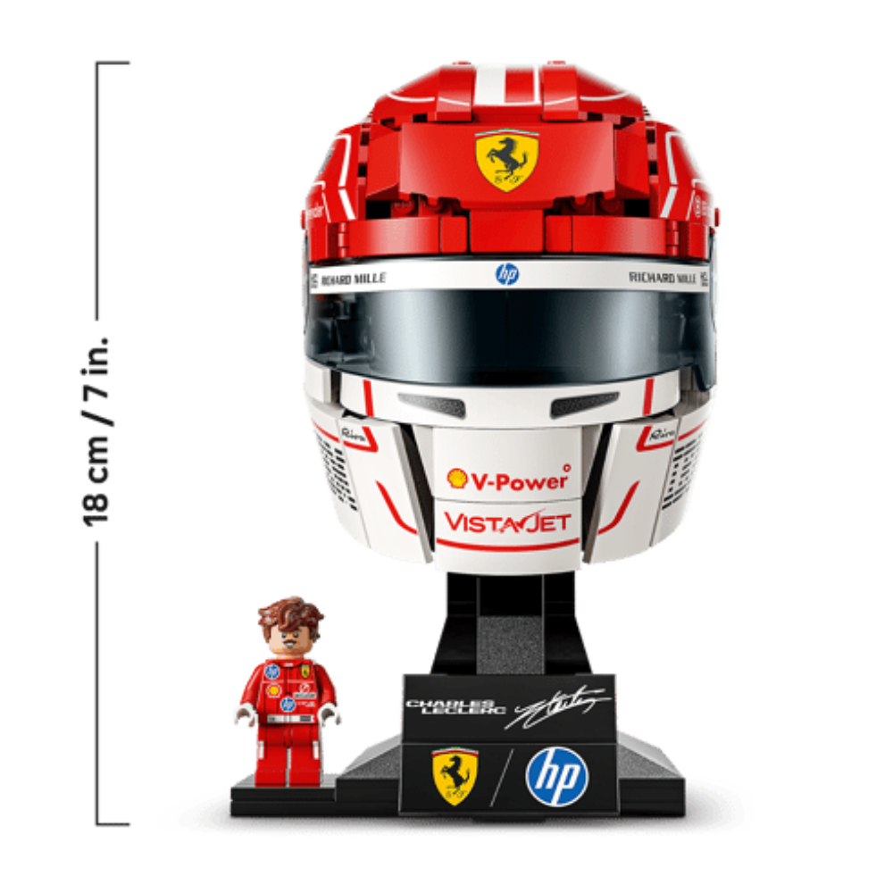 Scuderia Ferrari HP: Casco de Charles Leclerc