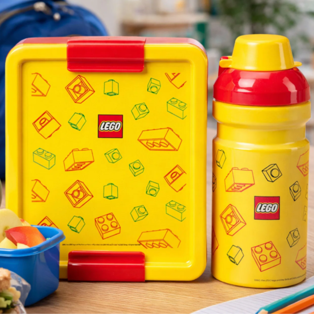 Botella y Lonchera Brick Art Line