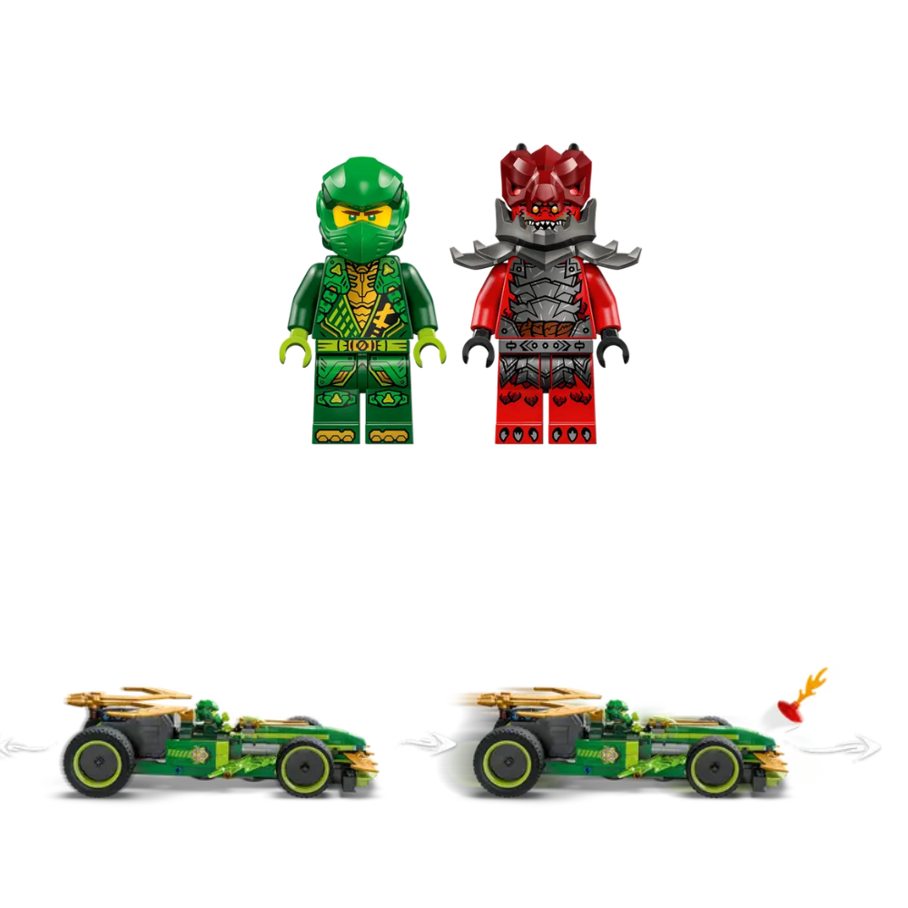 Coche de Carreras con Motor de Carga Manual de Lloyd