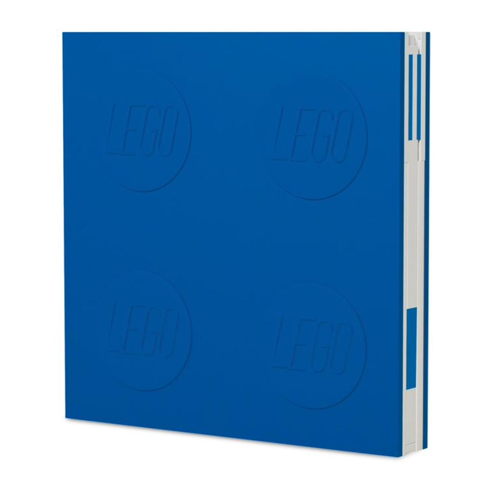Cuaderno Azul con Bolígrafo de Gel, Tapa Dura