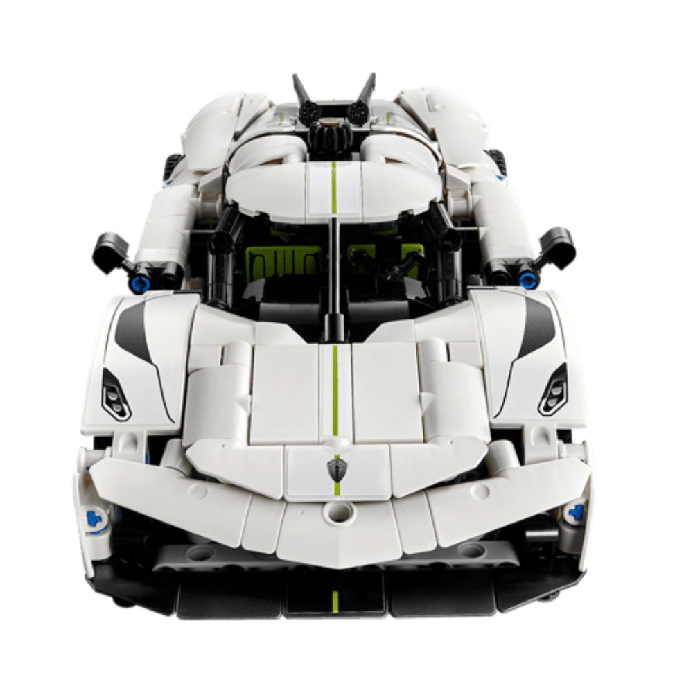 Hipercoche Koenigsegg Jesko Absolut Blanco