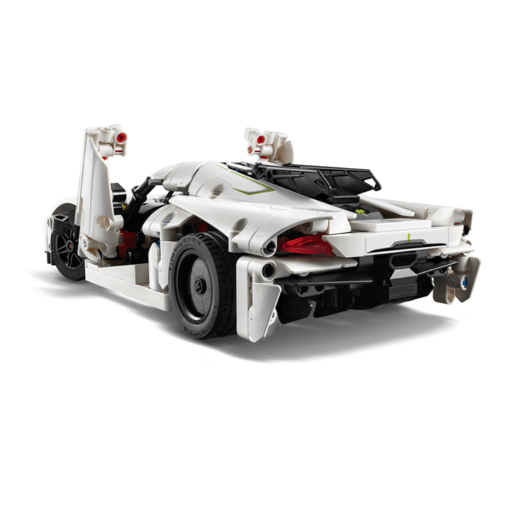 Hipercoche Koenigsegg Jesko Absolut Blanco