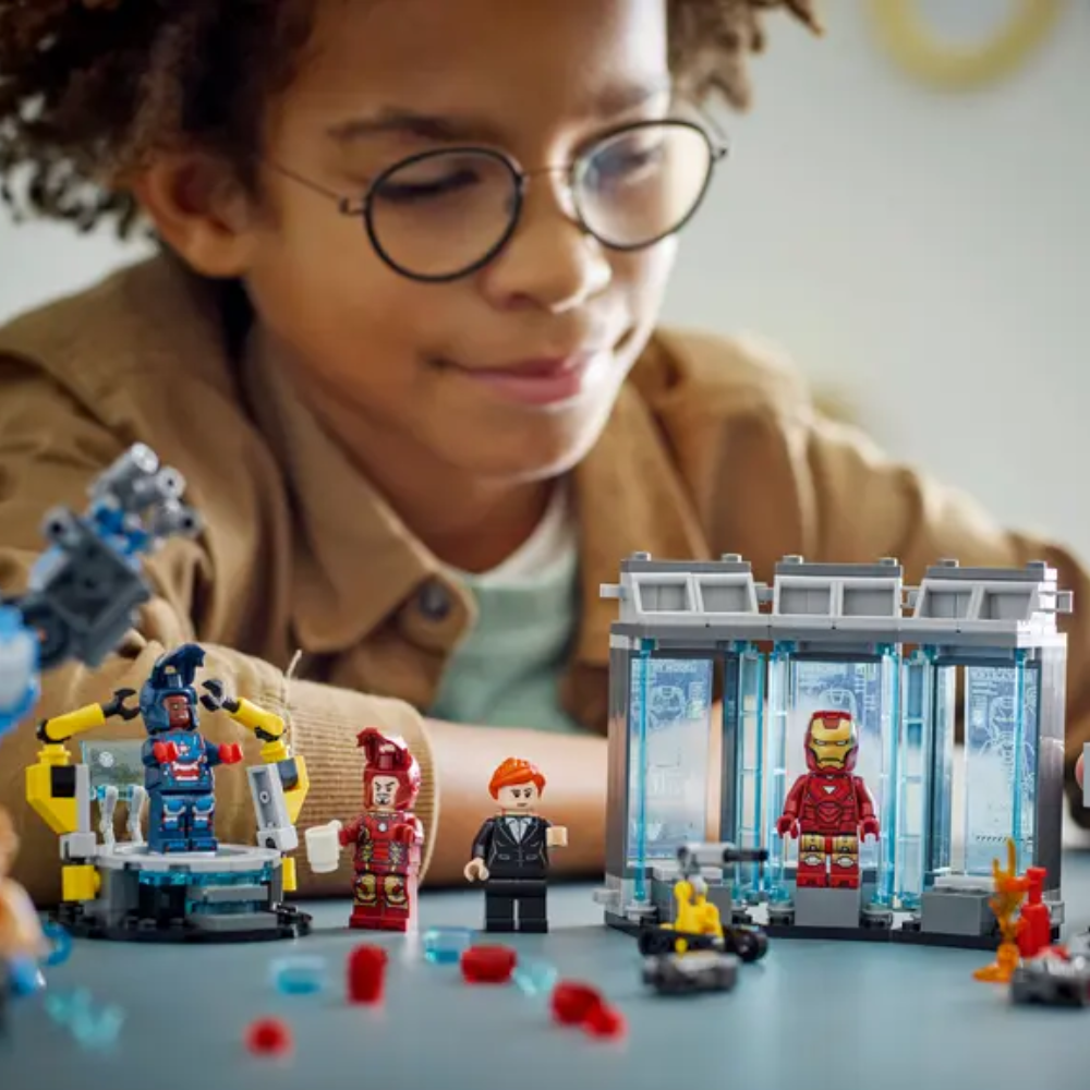 Laboratorio de Iron Man: Sala de Armaduras