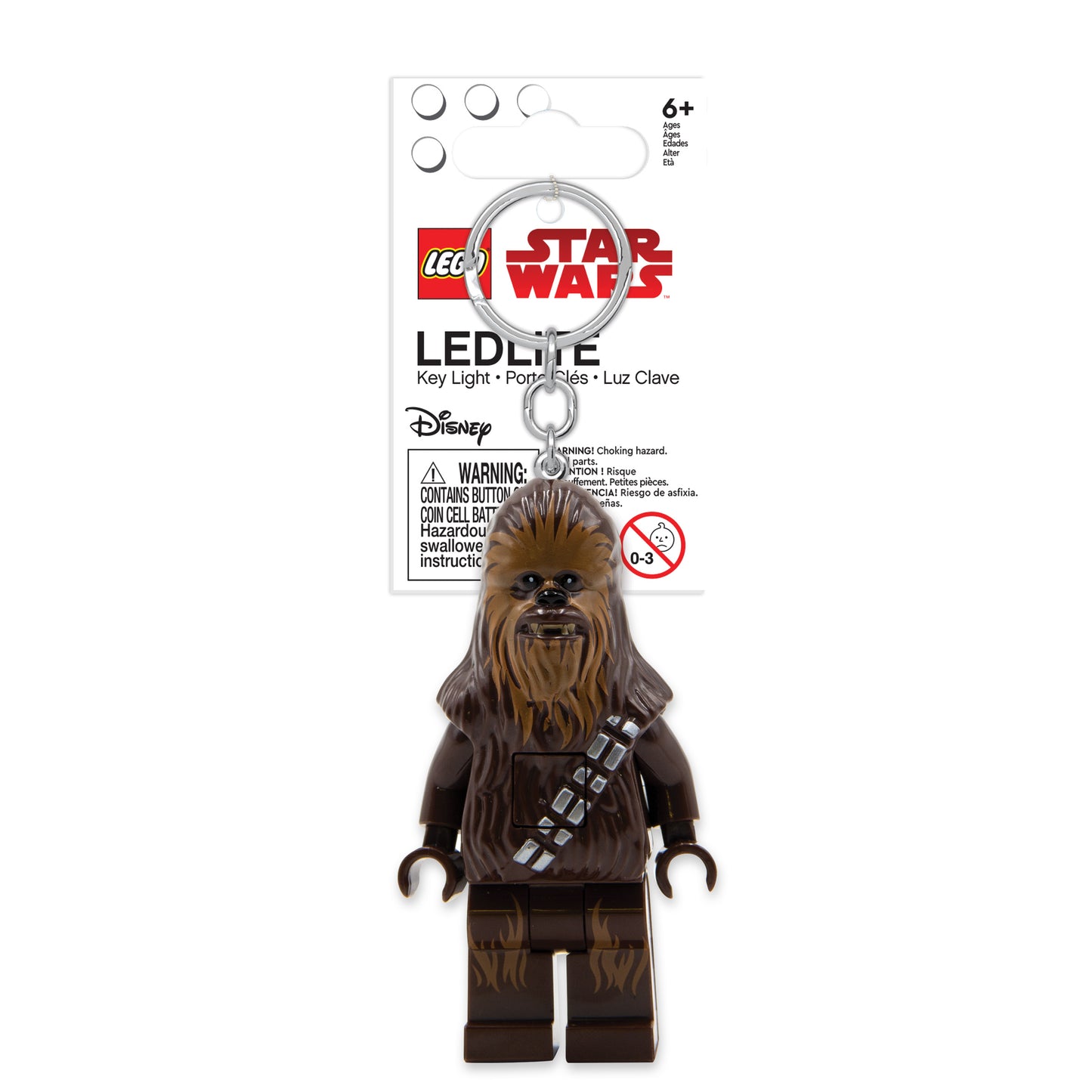 Llavero Grande de Chewbacca con Luz