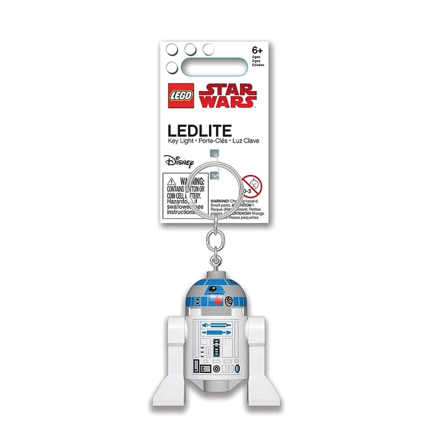 Llavero Grande de R2-D2 con Luz