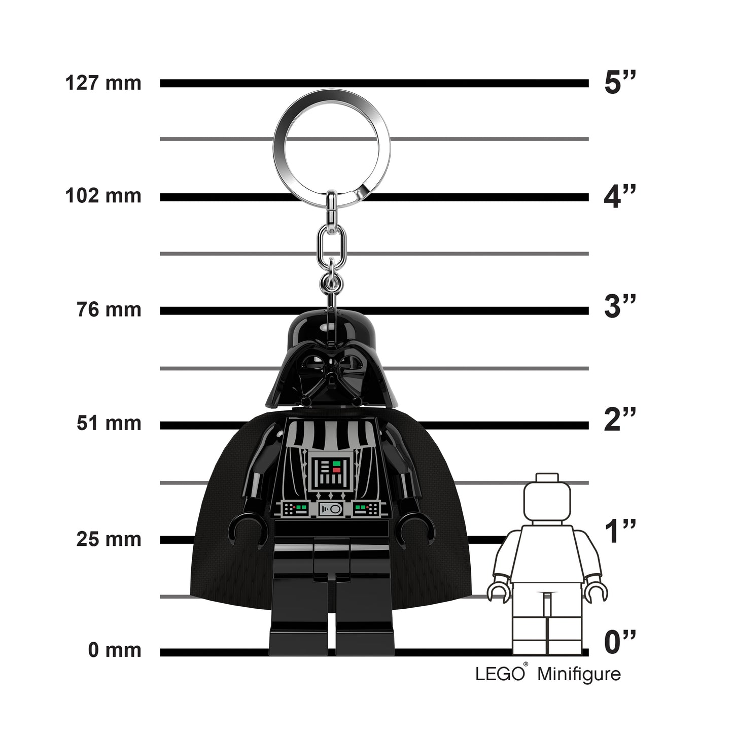 Llavero de Darth Vader con Luz
