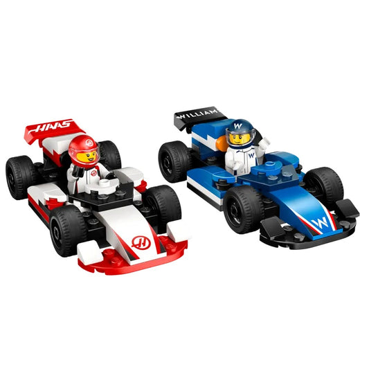 Coches de F1® Williams Racing y Haas F1®