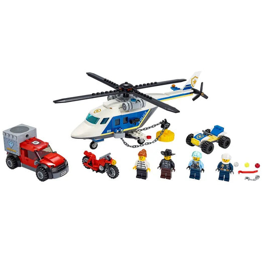 Policía: Persecución en Helicóptero